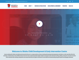shishuchilddevelopment.org screenshot