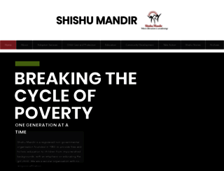 shishumandir.org screenshot