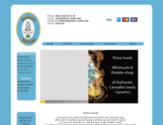 shiva-seeds.com screenshot