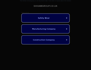 shivamgroup.co.uk screenshot