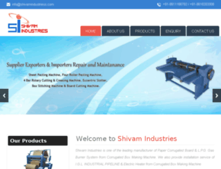 shivamindustriess.com screenshot