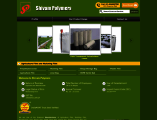shivampolymers.co.in screenshot