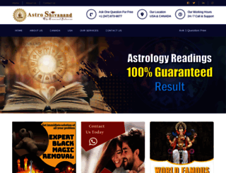 shivanandastrologer.com screenshot