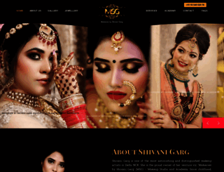 shivanigargbrides.com screenshot