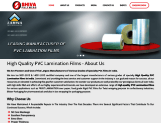 shivapolymers.com screenshot