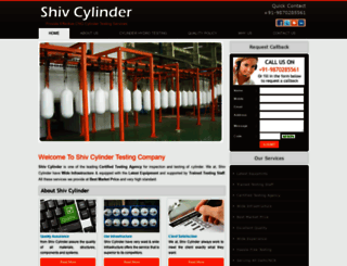 shivcylinder.com screenshot