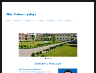 shivmahavidyalaya.com screenshot