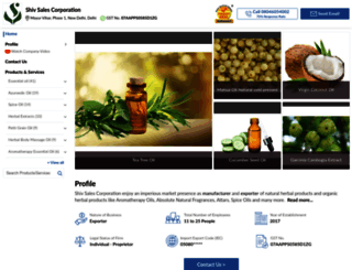 shivorganics.com screenshot