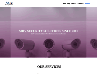 shivsecuritysolutions.com screenshot