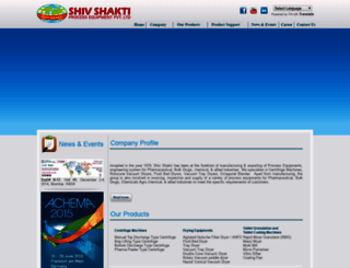 shivshaktiequipments.com screenshot