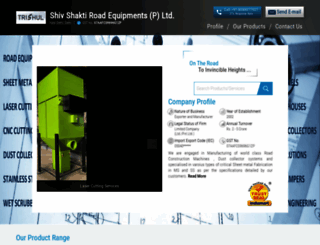 shivshaktiroadequipments.com screenshot