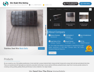 shivshaktiwirenetting.com screenshot