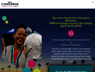 shmconverge.hospitalmedicine.org screenshot