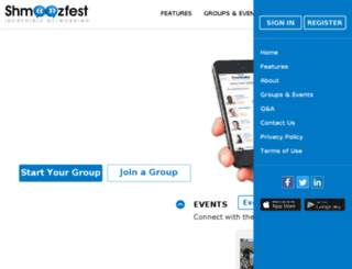 shmoozfest.com screenshot