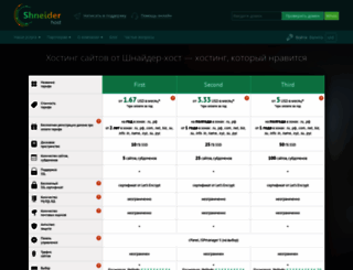 shneider-host.ru screenshot