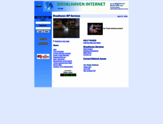 shoalhaven.net.au screenshot