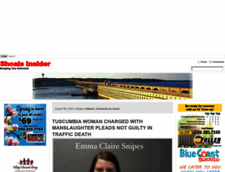 shoalsinsider.com screenshot