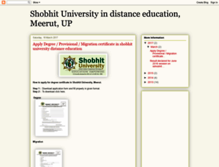 shobhit-university.blogspot.com screenshot