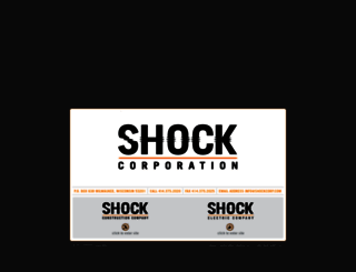 shockcorp.com screenshot