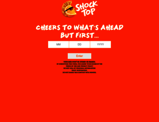 shocktopbeer.com screenshot