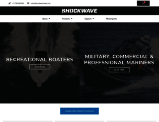 shockwaveseats.com screenshot