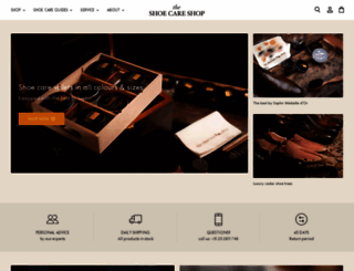 shoecare-shop.eu screenshot