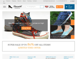 shoecartel.com screenshot