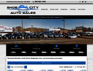shoecityauto.com screenshot