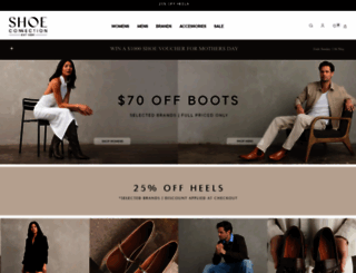 shoeconnection.co.nz screenshot
