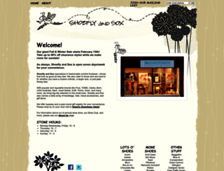 shoeflyandsox.com screenshot