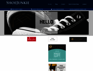 shoejunkie.com screenshot
