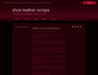 shoeleatherscraps.blogspot.it screenshot