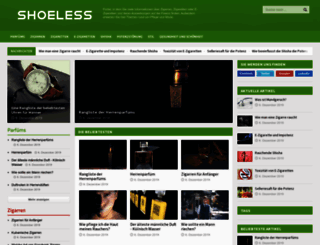 shoeless.nl screenshot