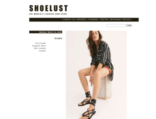shoelust.com screenshot