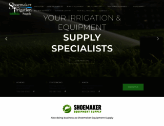 shoemakerirrigationsupply.com screenshot