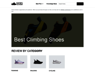 shoesadviser.com screenshot