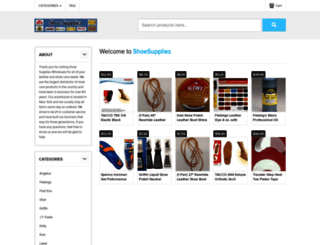 shoesupplies.ecrater.com screenshot