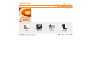 shoewear.ecrater.com screenshot
