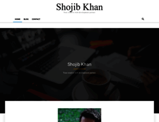 shojibkhan.com screenshot