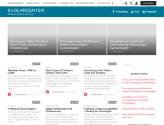sholarcenter.com screenshot