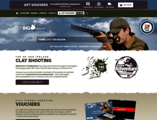 shooting-clay-pigeons.co.uk screenshot