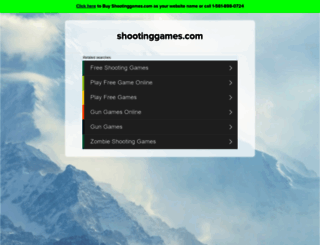 shootinggames.com screenshot