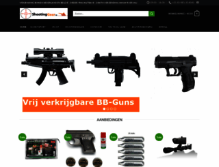 shootinggear.nl screenshot