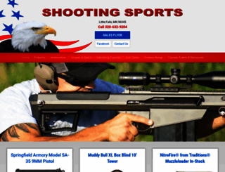 shootingsportslittlefalls.com screenshot