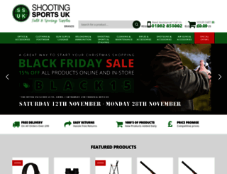 shootingsportsuk.co.uk screenshot