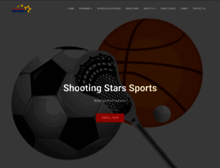 shootingstarssportsli.com screenshot