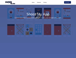 shootmyapp.com screenshot