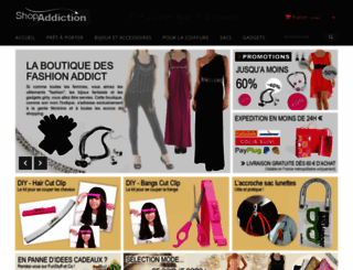 shop-addiction.com screenshot