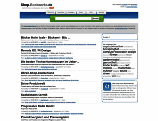 shop-bookmarks.de screenshot