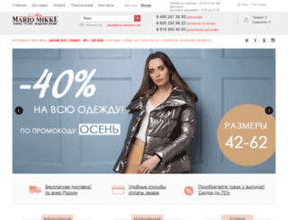 shop-mariomikke.com screenshot